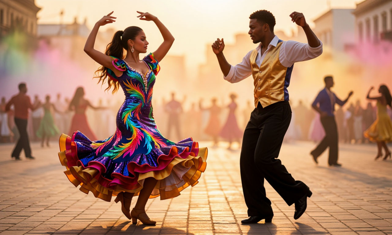 Merengue dancers
